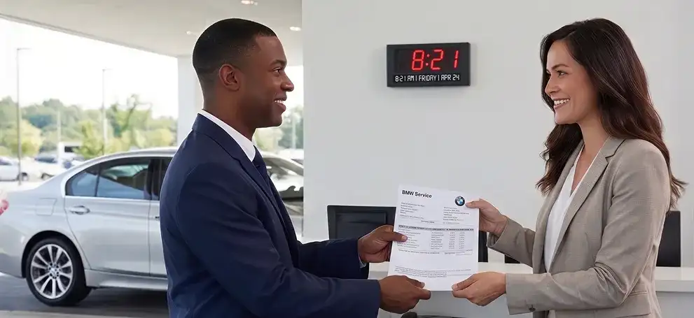 BMW same day appointment