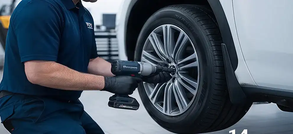 BMW tire replacement