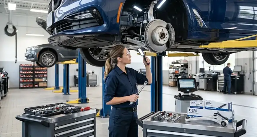 Genuine BMW parts and expert service
