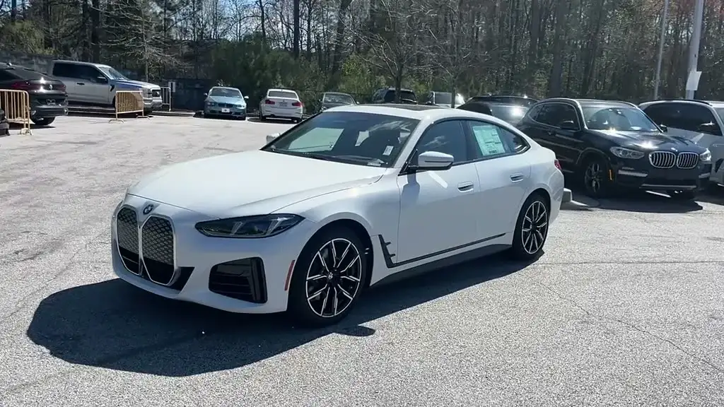 Walkaround video of the 2026 BMW i4 xDrive40 on the BMW of South Atlanta lot