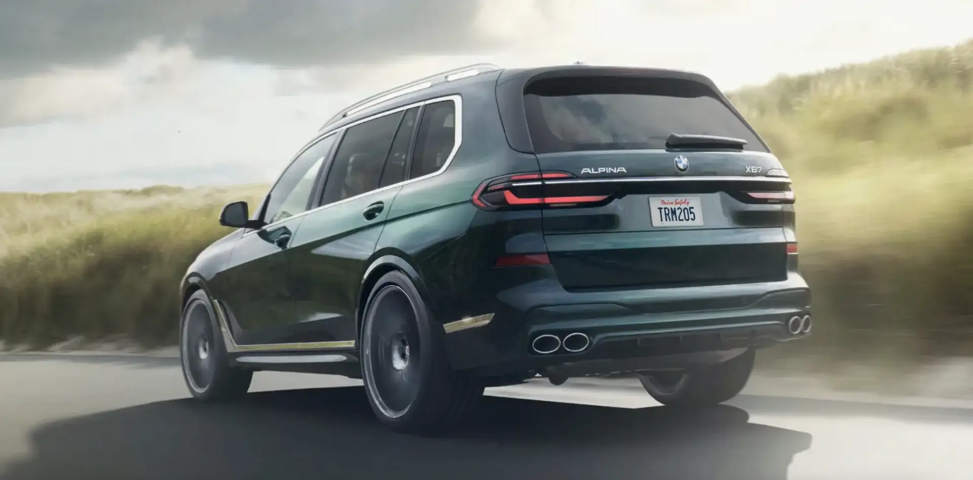 The Alpina XB7 in Green Metallic