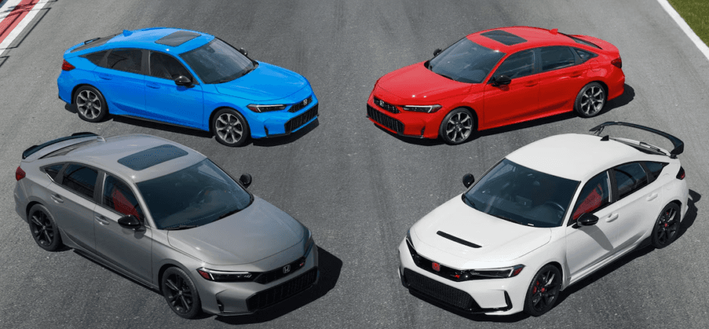 honda civic family of vehicles