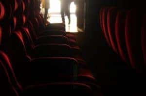 Theater seats in Norwood, MA.