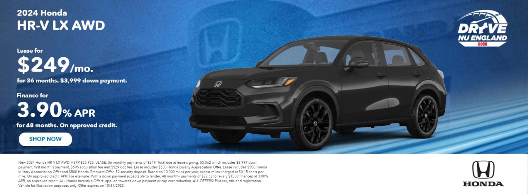 Boch Honda_September_Boch Honda_1800x663_website_3czrz2h39rm724698_1800 x 663_2024_honda_hr-v_lx awd__2