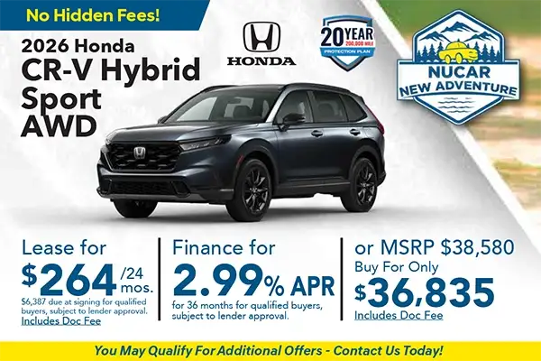 New 2026 CR-V Hybrid Sport Special