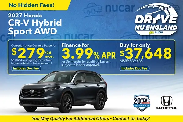 New 2027 CR-V Hybrid Special