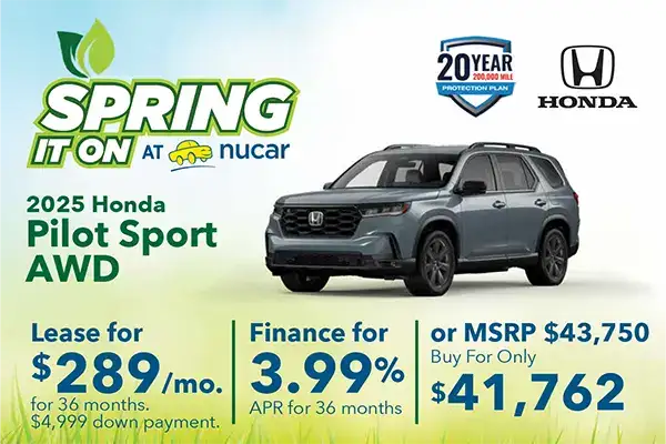 New 2025 Honda Pilot  Special