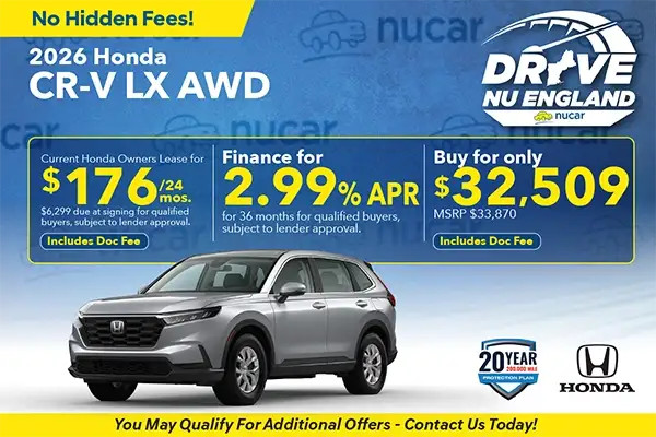 New 2026 Honda CR-V Special