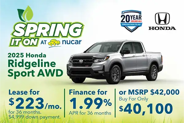 New 2025 Honda Ridgeline 