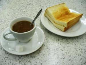 coffee and toast