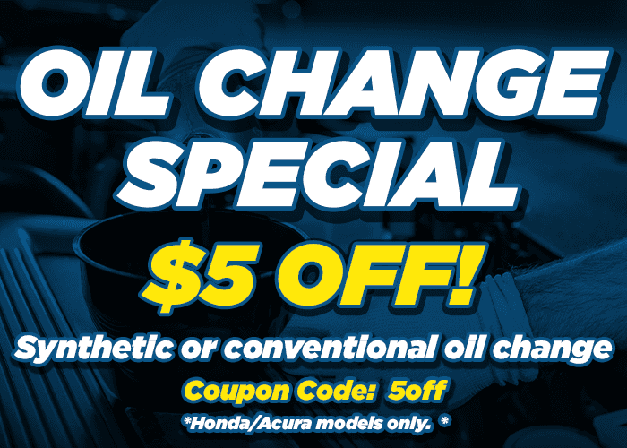 oil change coupon