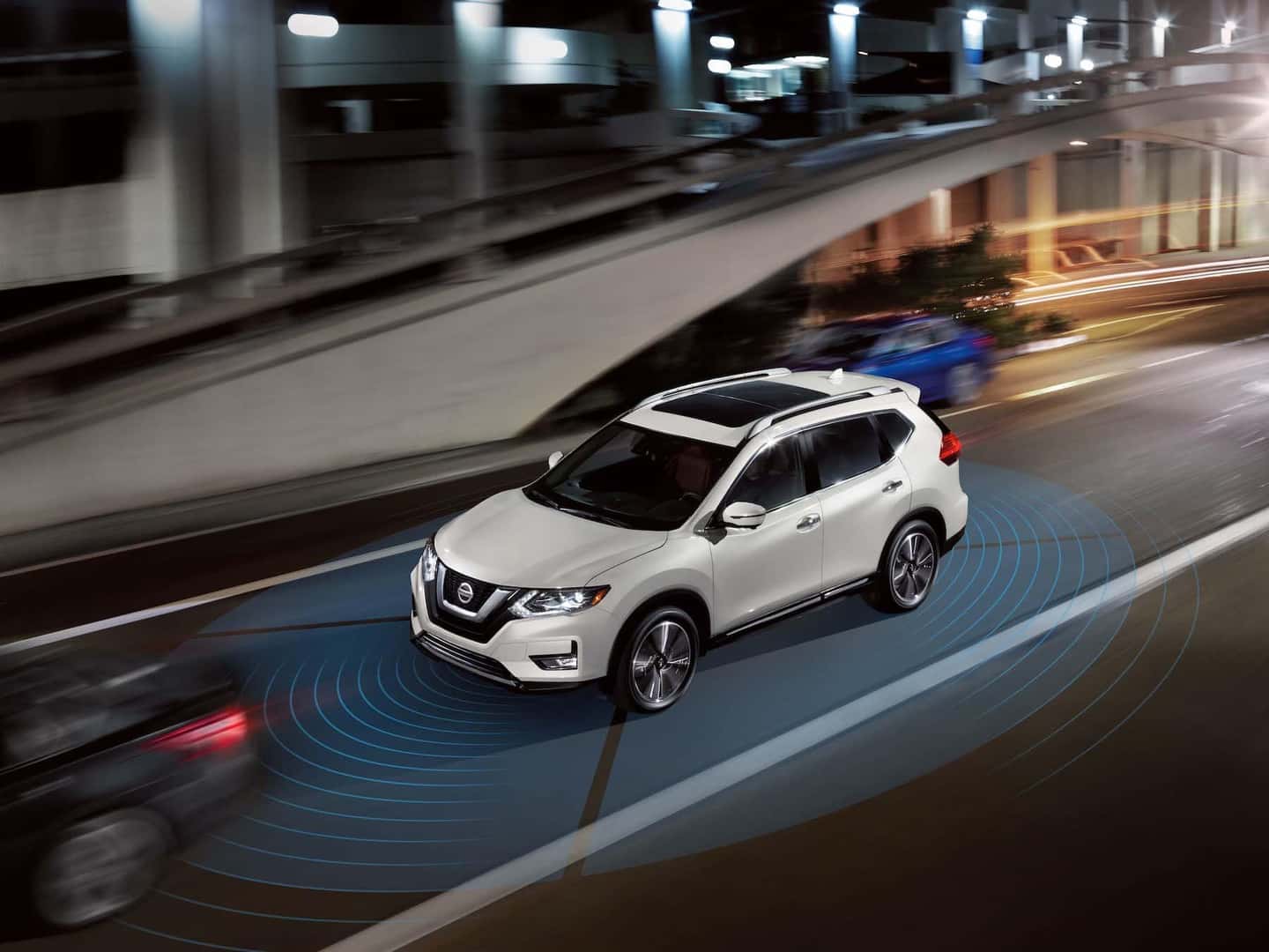 The 2020 Rogue model features at Boch Nissan in Norwood | The safety feature of the 2020 Nissan Rogue