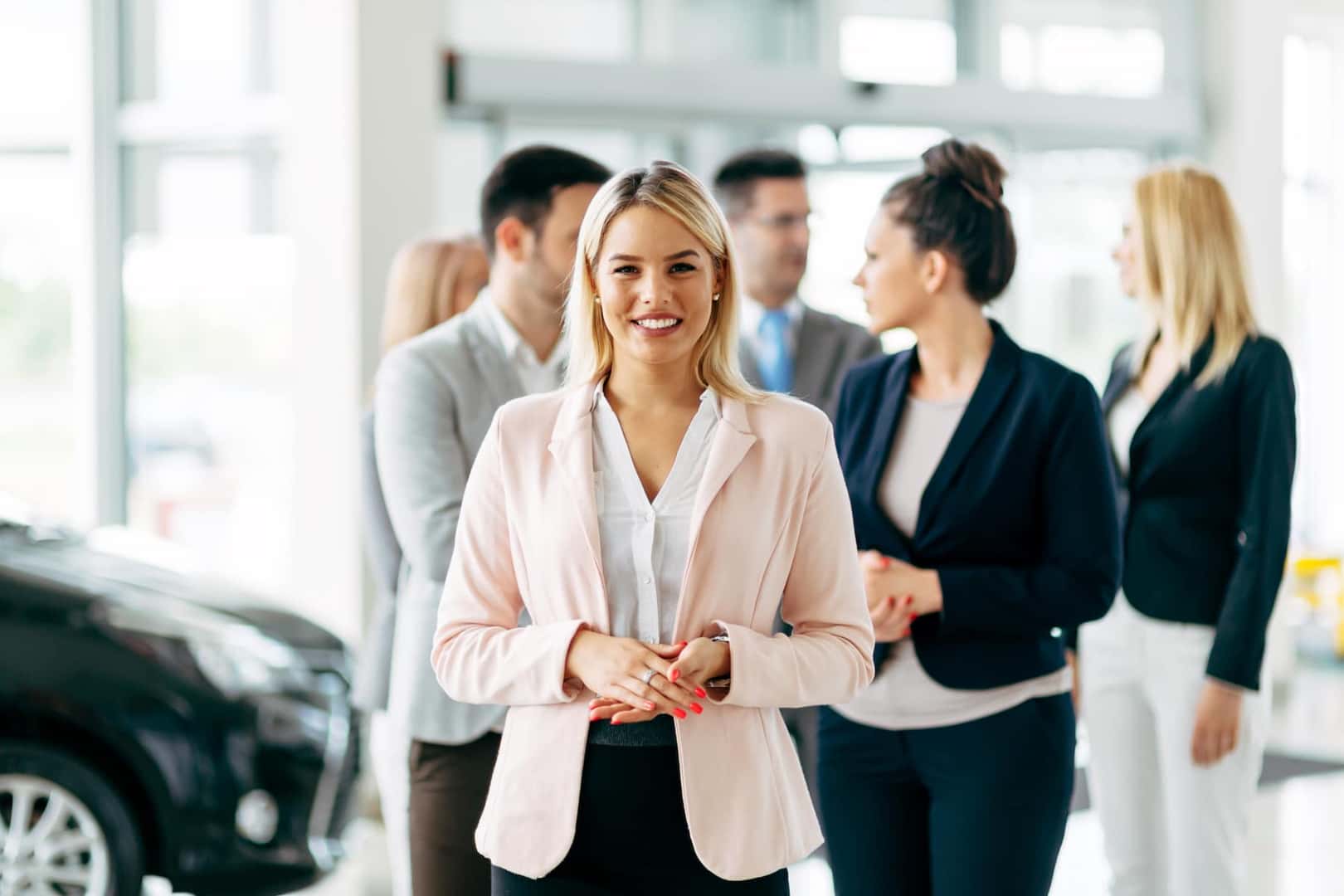 Comfort amenities at the Boch Nissan dealership | sales agent team