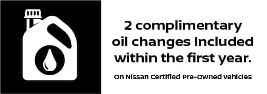 Nissan certified oil changes