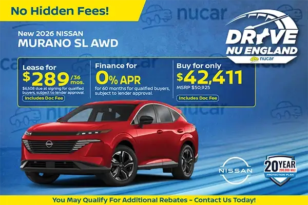 New 2026 Nissan Murano SL AWD