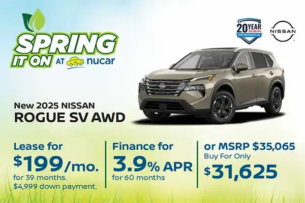 New 2025 Nissan Rogue SV AWD