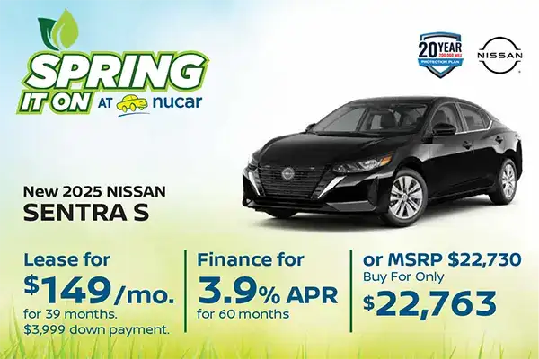 New 2025 Nissan Sentra S