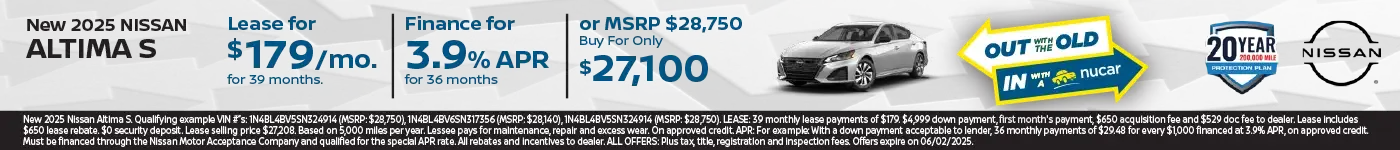 Altima special offer