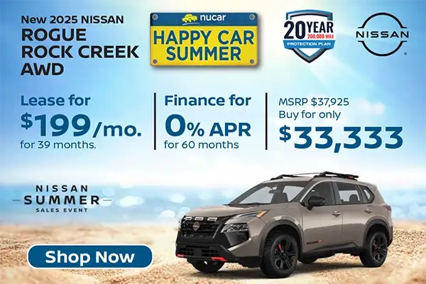 New 2025 Nissan Rogue Rock Creek AWD