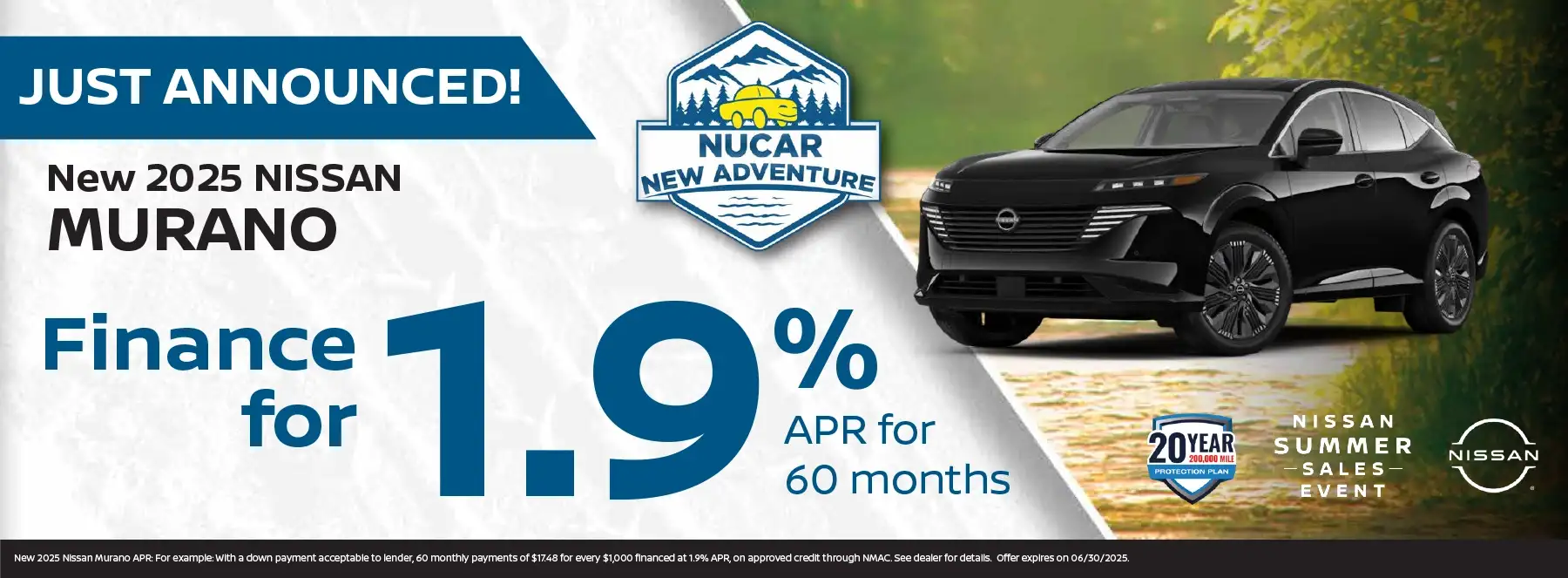 low financing on Murano