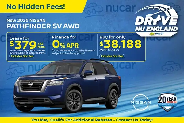 New 2026 Nissan Pathfinder SV AWD