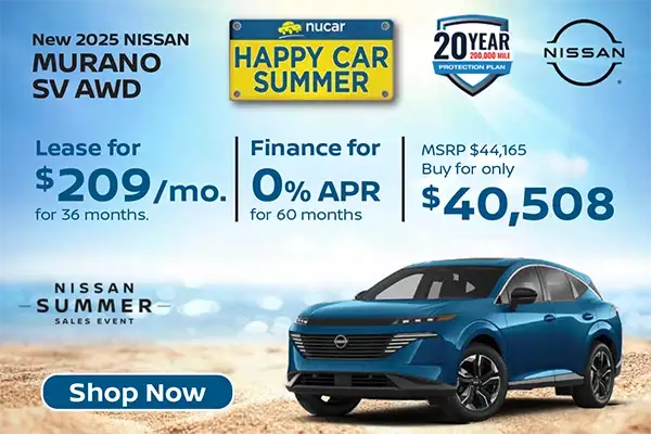 New 2025 Nissan Murano SV AWD