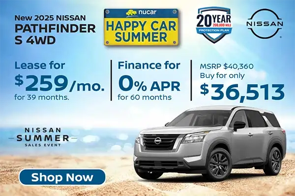 New 2025 Nissan Pathfinder S 4WD
