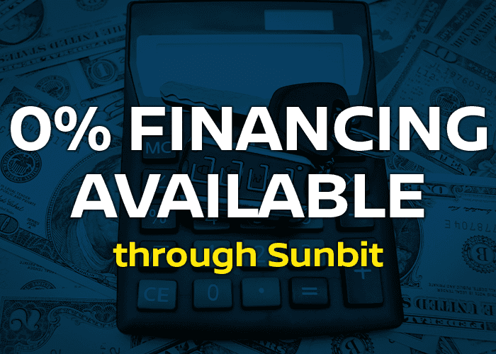 0 percent financing