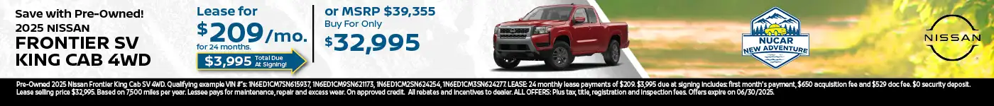 Used Frontier special