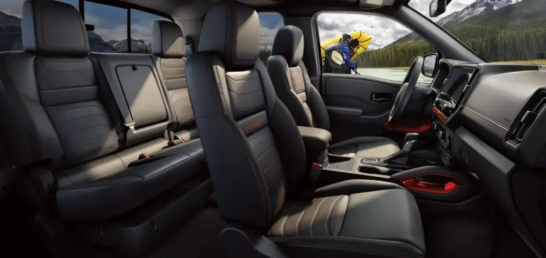 2026 nissan frontier truck interior