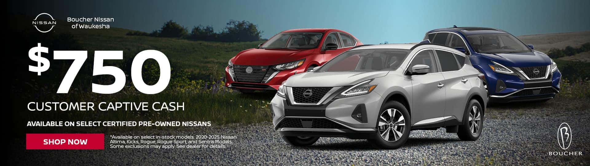 May 25 - Save on Select Certified Pre-Owned Nissans in Waukesha, WI