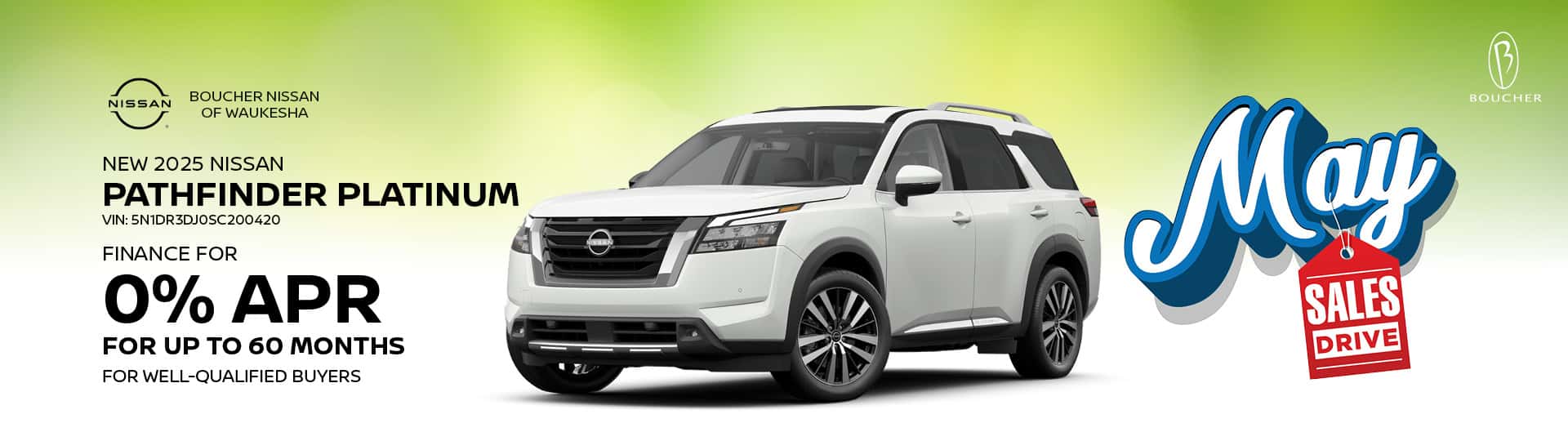 May 25 - 2025 Nissan Pathfinder Platinum in Waukesha, WI