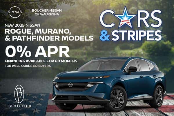 Save on new 2025 Nissan Rogue, Murano & Pathfinder Models in Waukesha, WI