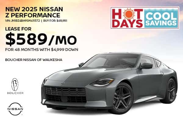 Save on a New 2025 Nissan Z Performance!