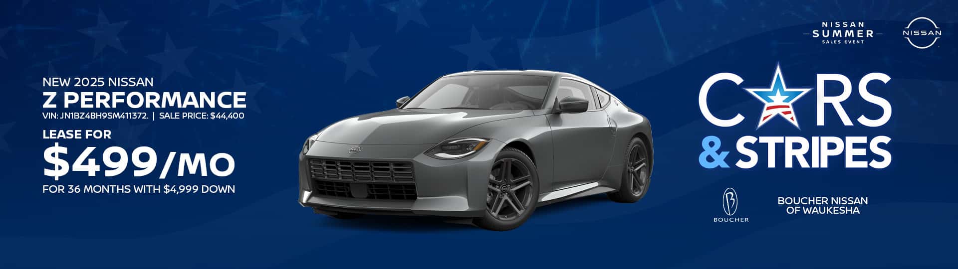 Lease a New 2025 Nissan Z Performance for $499/Month