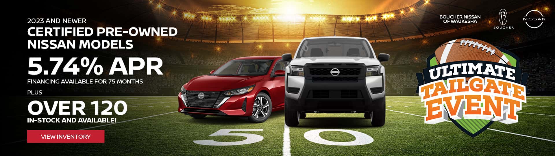 Save on 2023 and Newer Certified Pre-Owned Nissan Models