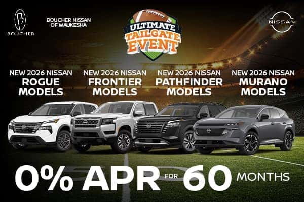 Save on New 2026 Nissan Rogue, Frontier, Pathfinder, & Murano Models