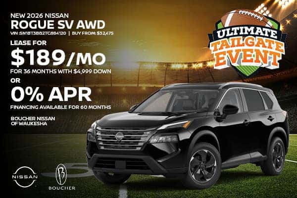 Save on a New 2026 Nissan Rogue SV AWD