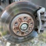 image showing a warped rotor