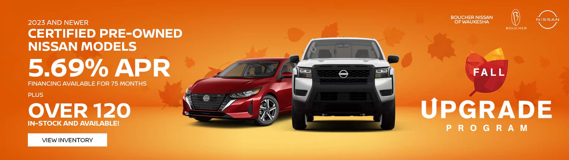 Save on 2023 and Newer Certified Pre-Owned Nissan Models