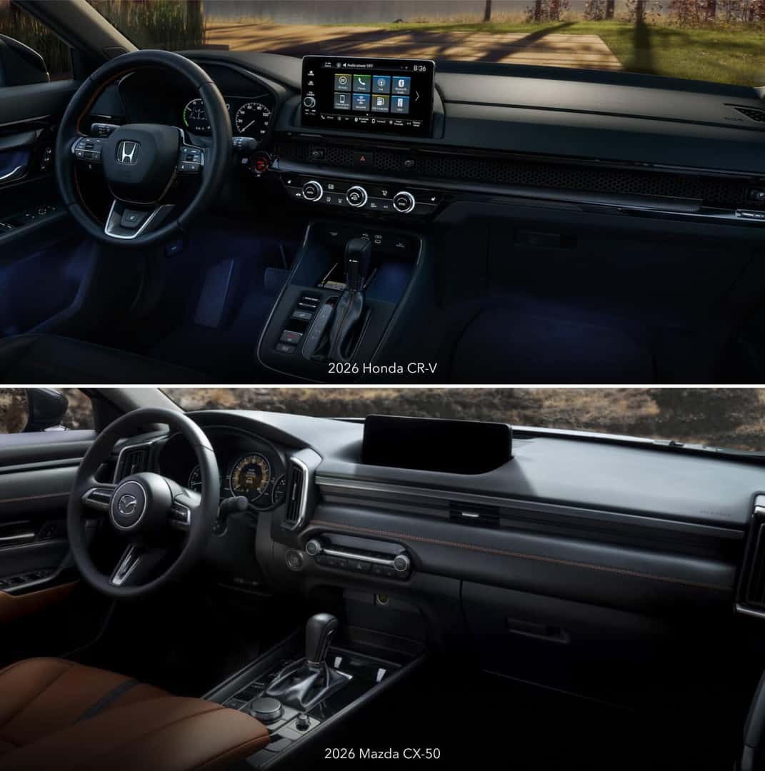 2026 Honda CR-V vs. Mazda CX-50 Reliability & Safety