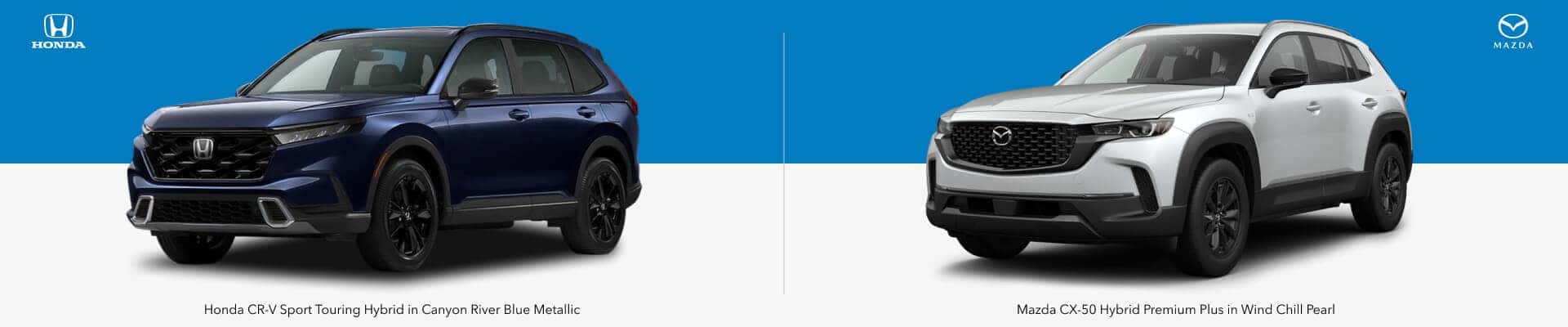 Honda CR-V Hybrid Vs. Mazda CX-50