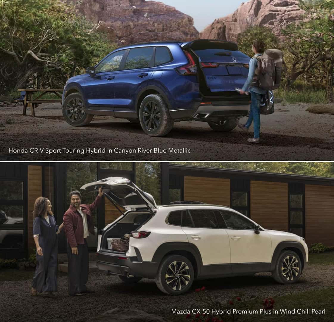 2026 Honda CR-V Hybrid vs. 2026 Mazda CX-50 Hybrid Specs & Performance