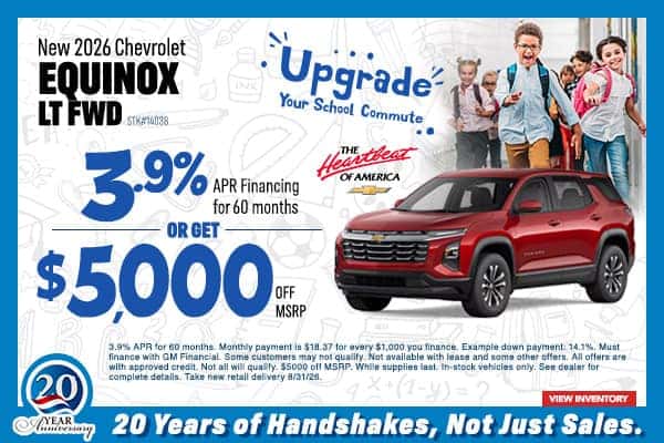 <center><strong>2026 Chevrolet Equinox</strong></center>