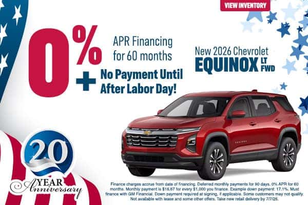 <center><strong>2026 Chevrolet Equinox</strong></center>