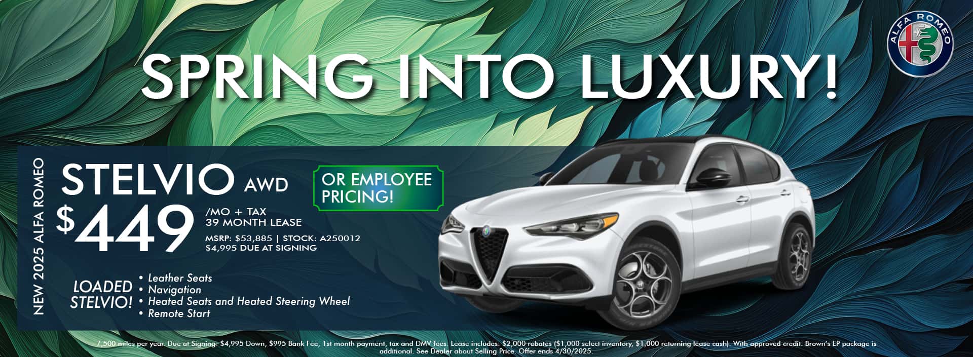 NEW 2025 ALFA ROMEO STELVIO AWD