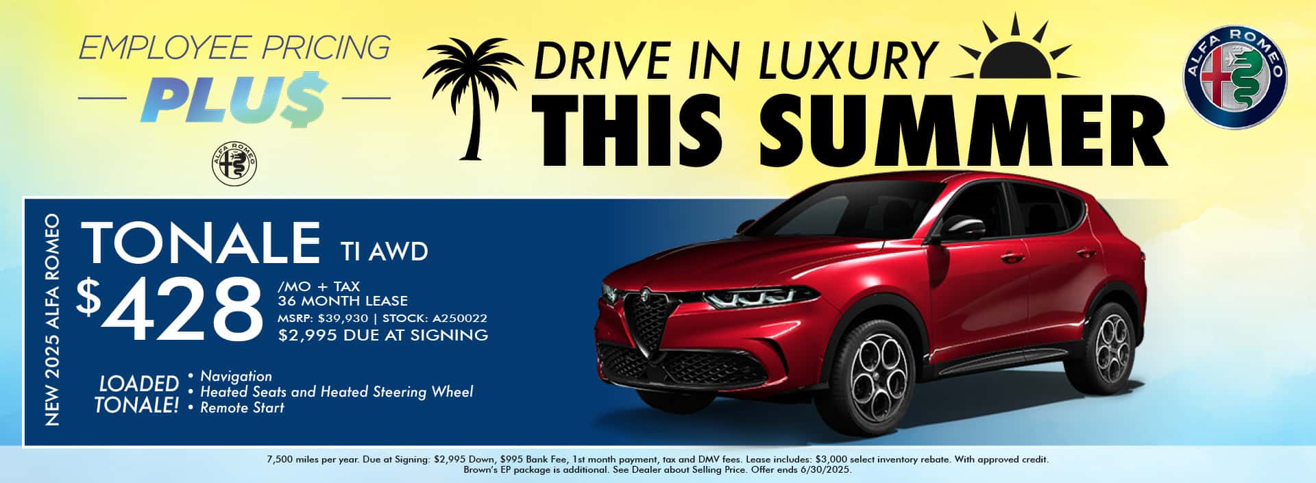 2025 ALFA ROMEO TONALE TI EAWD