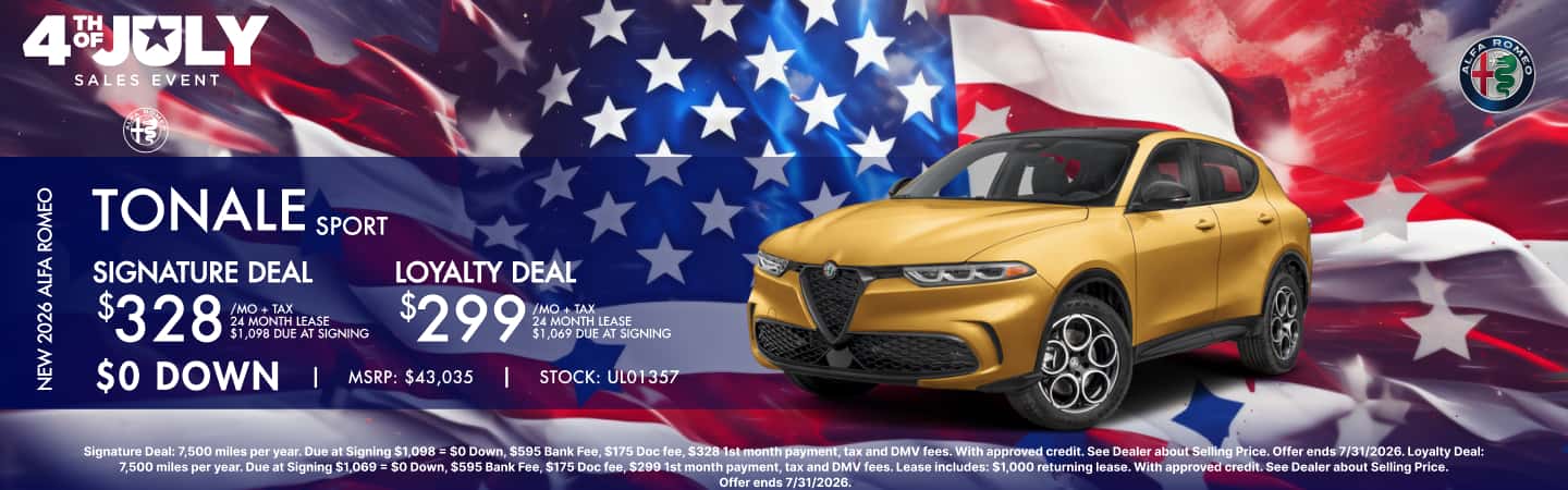 NEW 2026 ALFA ROMEO TONALE