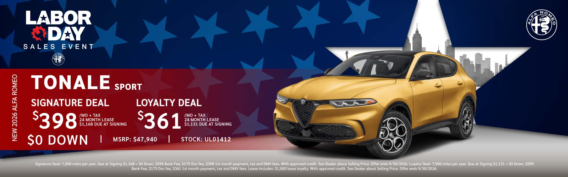 NEW 2026 ALFA ROMEO TONALE