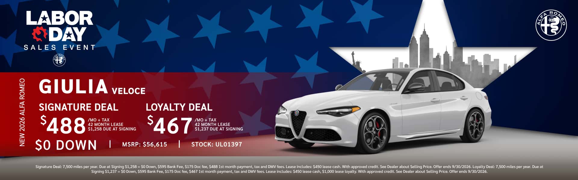 NEW 2025 ALFA ROMEO GIULIA VELOCE
